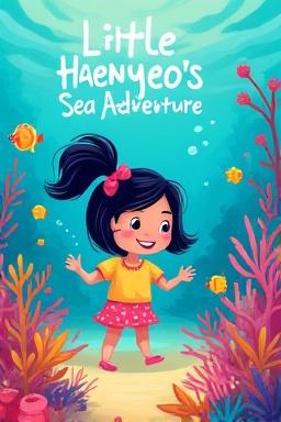 꼬마 해녀 모험 이야기 책 표지